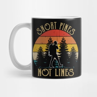 Snort Pines not lines Mug